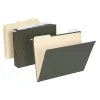 Hanging File Folders|Pendaflex Filing Combo Kit, 3/4" Expansion, 1/5-Cut Tab, Letter, Green/Manila (99200EE)