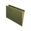 Hanging File Folders|Pendaflex Hanging File Folders, Straight-Cut Tab, Legal Size, Standard Green, 25/Box (PFX 4153)