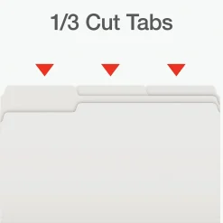 File Folders|Pendaflex Heavy Duty File Folder, 1/3-Cut Tab, Legal Size, 100/Box (1007034)