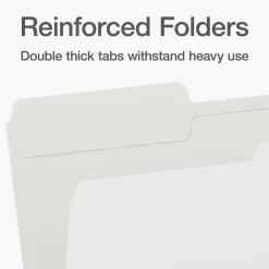 File Folders|Pendaflex Heavy Duty File Folder, 1/3-Cut Tab, Legal Size, 100/Box (1007034)