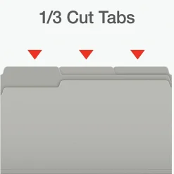 File Folders|Pendaflex Heavy Duty File Folder, 1/3-Cut Tab, Legal Size, 100/Box (1007032)