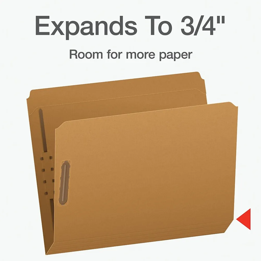 File Folders|Pendaflex Heavy Duty File Folder, Straight Cut, Letter Size, Kraft, 50/Box (1006992)