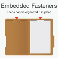 File Folders|Pendaflex Heavy Duty File Folder, 1-Tab, Legal Size, Brown Kraft, 50/Box (1007044)