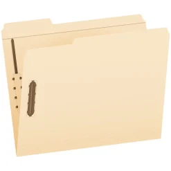 File Folders|Pendaflex Heavy Duty File Folder, 1-Tab, Letter Size, Manila, 50/Box (1006994)