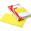 File Folders|Pendaflex Interior File Folders, 1/3 Cut Top Tab, Legal, Yellow, 100/Box