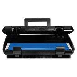 File Storage|Pendaflex Plastic Box, Letter Size, Black (PFX 41742)