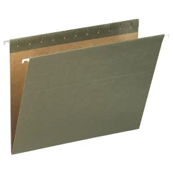 Hanging File Folders|Pendaflex Recycled Hanging File Folders, 1/3-Cut Tab, Legal Size, Standard Green, 25/Box (PFX 81621)