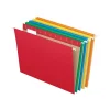 Hanging File Folders|Pendaflex Recycled Hanging File Folders, 1/5-Cut, Letter Size, Assorted Colors, 25/Box (PFX 81663)