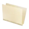 File Folders|Pendaflex Reinforced End-Tab File Folders, Straight-Cut Tab, Letter Size, Manila, 100/Box (11035)