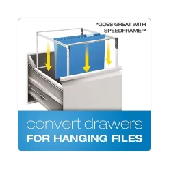 Hanging File Folders|Pendaflex Reinforced Hanging File Folders, 1/5 Tab, Letter Size, Aqua, 25/Box (PFX 4152 1/5 AQU) Teal