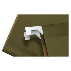 Hanging File Folders|Pendaflex Reinforced Hanging File Folders, Legal Size, Standard Green, 25/Box (PFX 4153 1/3)