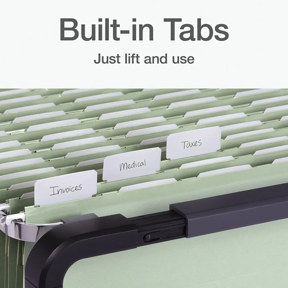 Hanging File Folders|Pendaflex Standard Reinforced Hanging File Folder, 6-Tab, Legal, Sage Green, 20/Box (1009464)