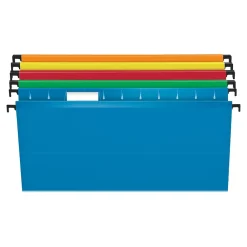Hanging File Folders|Pendaflex SureHook Hanging File Folders, Legal Size, , 20/Box (PFX 6153 1/5 Asst) Assorted Colors