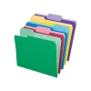 File Folders|Pendaflex Write And Erase File Folders, 3-Tab, Letter Size, Assorted Colors, 30/Pack (84370)