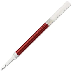 Pens|Pentel Energel Gel Pen Refill, Medium Point, Red Ink (PENLR7B)