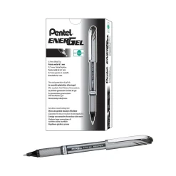 Pens|Pentel EnerGel NV Gel Pens, Medium Point, Ink, Dozen (BL27A) Black
