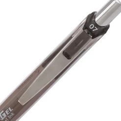 Pens|Pentel EnerGel Retractable Gel Pen, Medium Point, Black Ink, Dozen (BLN77PW-A)