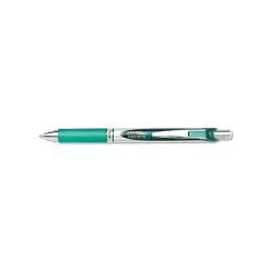 Pens|Pentel EnerGel RTX Retractable Gel Pen, Medium Point, Green Ink (BL77-D)