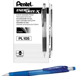 Pencils|Pentel EnerGize-X Mechanical Pencil, 0.5mm, #2 Medium Lead, Dozen (PL105C)