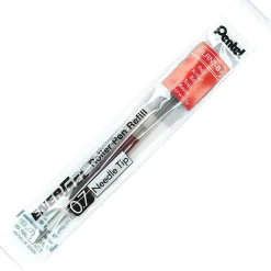 Pens|Pentel ® Medium Gel® Refill For ® Energel Pens, Each, Red