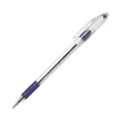 Pens|Pentel R.S.V.P. Ballpoint Pens, Medium Point, Purple Ink, 12/Pack (BK91-V)