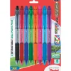 Pens|Pentel R.S.V.P.® RT Retractable Ballpoint Pen, Medium Point, Assorted Ink, 8/Pack (BK93CRBP8M)
