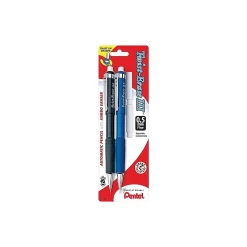 Pencils|Pentel Twist-Erase III Mechanical Pencil, 0.5mm, #2 Medium Lead, 2/Pack (QE515BP2-K6)