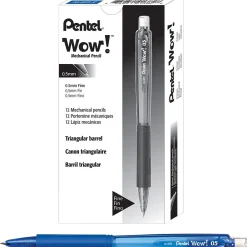Pencils|Pentel Wow! Mechanical Pencil, 0.5mm, #2 Medium Lead, Dozen (AL405C)