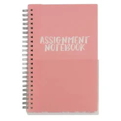 Subject Notebooks|Pep Rally Assignment Notebook, 5.75" x 8.25", 81 Sheets, Assorted Colors (61486)