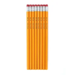 Pencils|Pep Rally Wooden Pencil, 2.1mm, #2 Medium Lead, 8/Pack (59803-US)