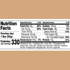 Perfect Snacks Gluten Free Dark Chocolate and Peanut Butter Protein Bar, 2.3 oz., 16 Bars/Box (307-00247)