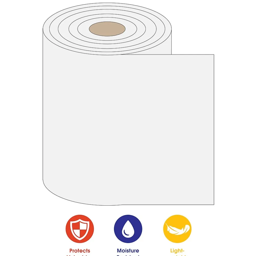 New SI Products Perforated Foam Roll, 1/8" x 12" x 350', Each (FWUPS18S12P)