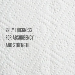 Perk ™ Choose-A-Size Paper Towels, 2-ply, 116 Sheets/Roll, 8 Rolls/Pack (PK55113)