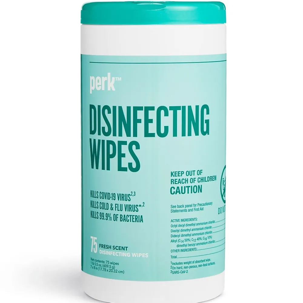 ™ Disinfecting Wipes, Fresh, 75 Wipes/Pack (PK56664)<Perk Discount
