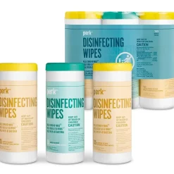 ™ Disinfecting Wipes, Fresh & Lemon Scent, 35 Wipes/Container, 3/Pack (PK56666)<Perk Clearance