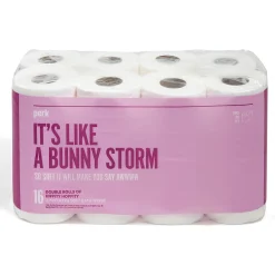 ™ Ultra Soft Toilet Paper, 2-ply, White, 154 Sheets/Roll, 16 Rolls/Case (PK55154)<Perk Hot