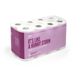 ™ Ultra Soft Toilet Paper, 2-ply, White, 154 Sheets/Roll, 16 Rolls/Case (PK55154)<Perk Hot