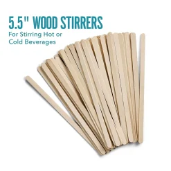 Perk ™ Wooden Stirrer, 5.5