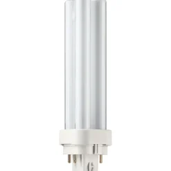 Philips Compact Fluorescent PL-C Lamp, 13 Watts, 4-Pin, Neutral White, 10PK