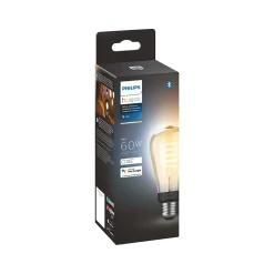 Philips Hue Ambiance Light Bulb, ST19 2100K-4500K 7W E26 (563585)