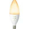 Philips Hue 40W Equivalent B39 LED Smart Bulb, White (573089)