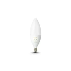 Philips Hue 40W Equivalent B39 LED Smart Bulb, White (573089)