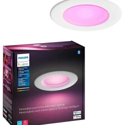 Philips Hue 62W Equivalent E26 LED Smart Downlight, White And Color Ambiance (578450)