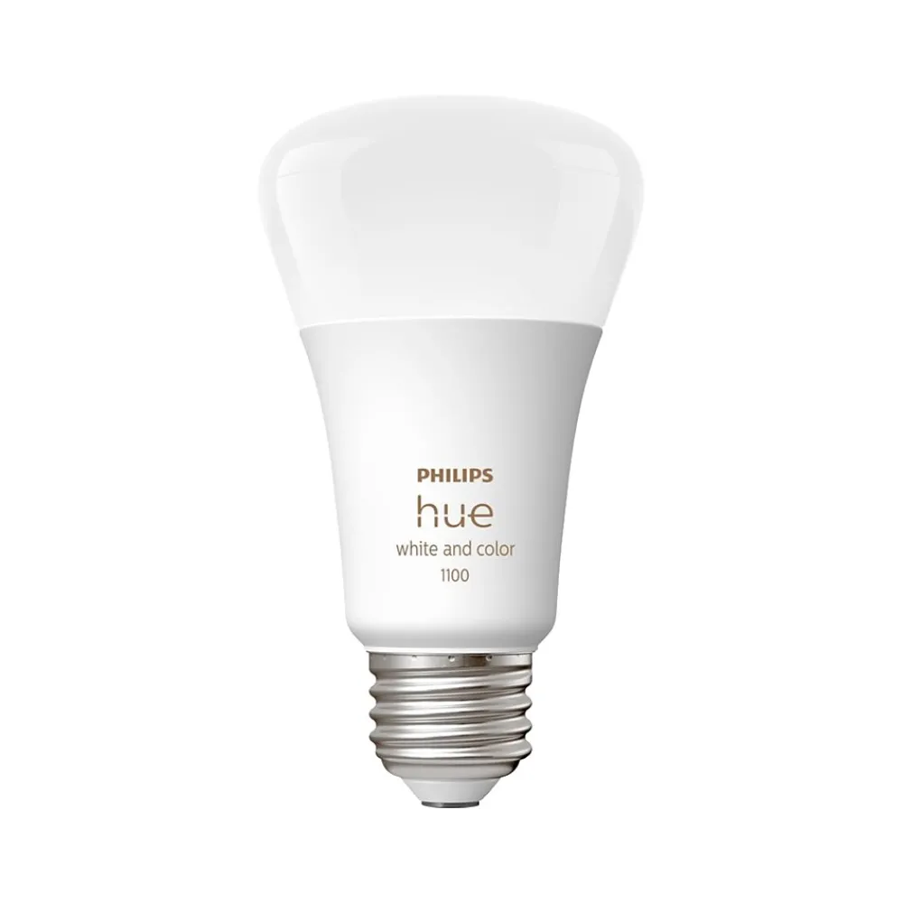 Philips Hue White Light Bulb, A21 16 Million Colors 10.5W E26 (563254)