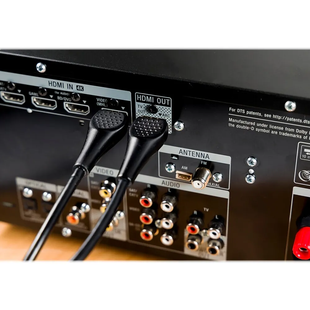 Philips Premium 10' HDMI to HDMI Audio/Video Cable, Male to Male, Black (SWV9121K/27)