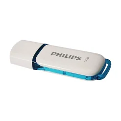 Hot Philips Snow Edition 16GB USB 2.0 Type A Flash Drive, White/Blue (PHMMD16GSNOWU2)