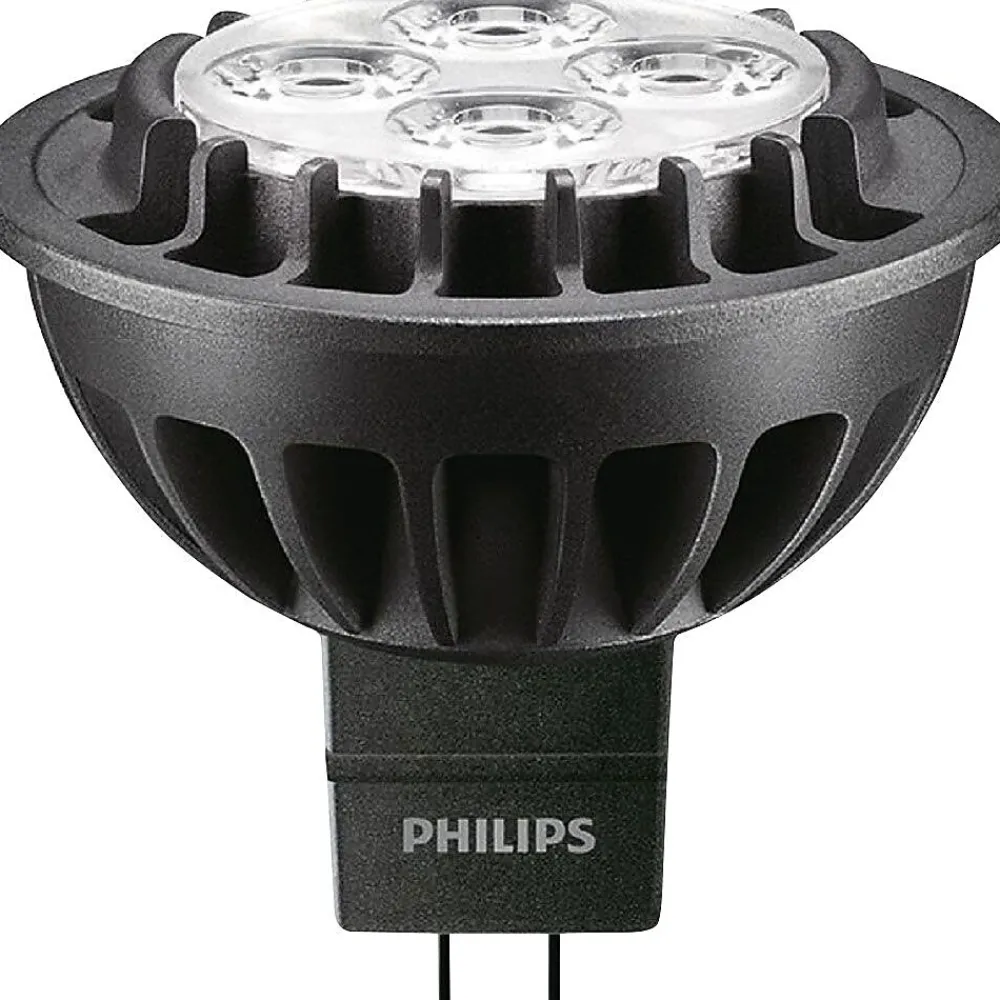Philips 7W Warm White LED MR16 Bulb, 25° Flood Beam, 10/Pack (PHI461558)