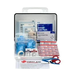 PhysiciansCare 135 pc. First Aid Kit, 25 People, White (60002)