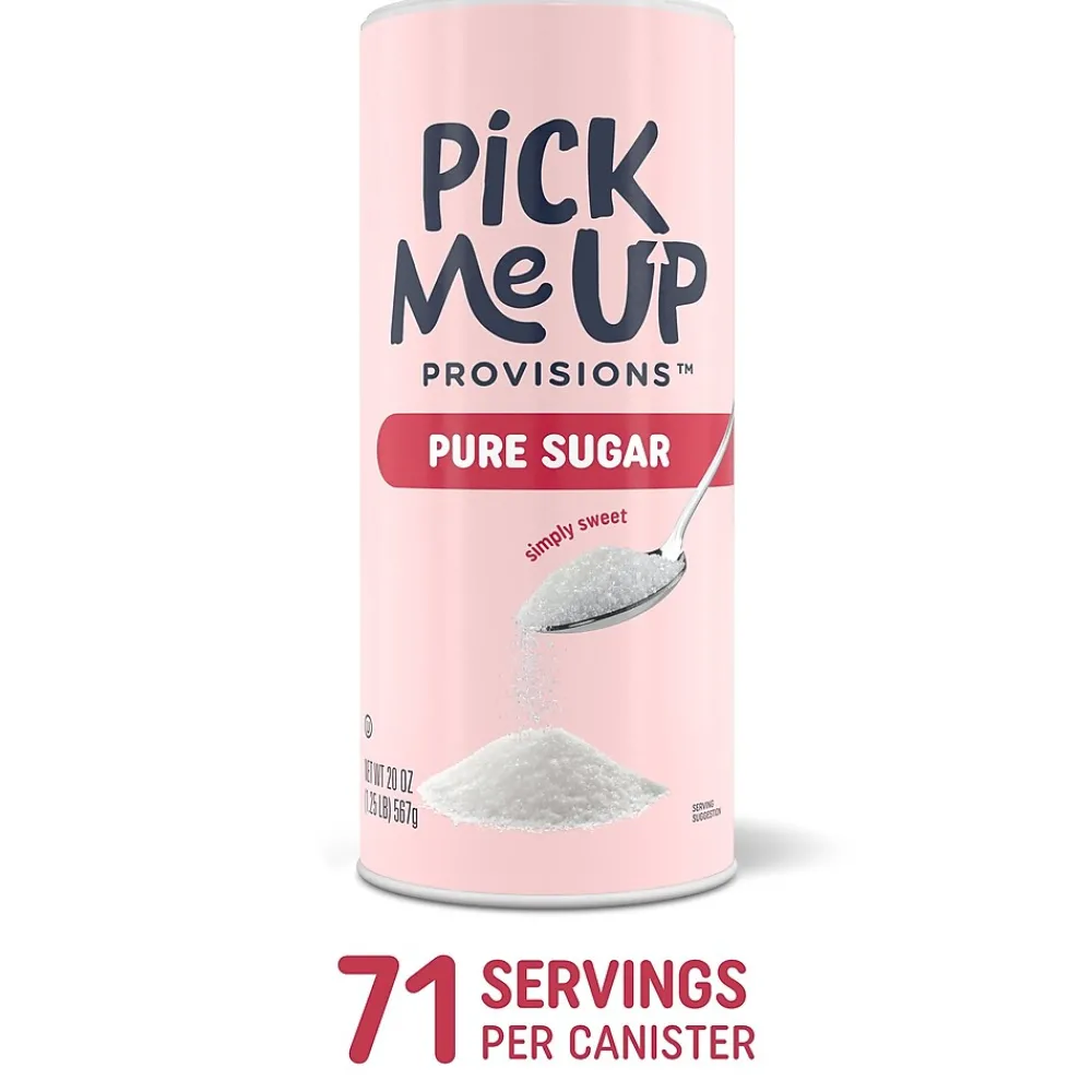 Pick Me Up Provisions™ Pure Sugar, 20 oz. Canister (PM62432/90585)