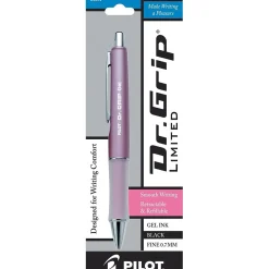 Pens|Pilot Dr. Grip Retractable Gel Pen, Fine Point, Black Ink (36274)